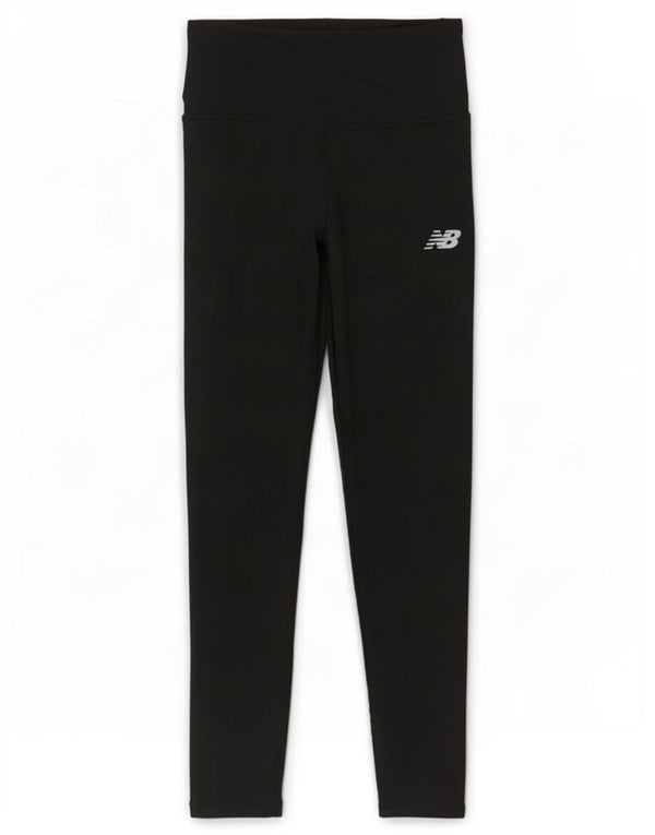 New Balance Damen Crop Leggings UK 8 Small Schwarz