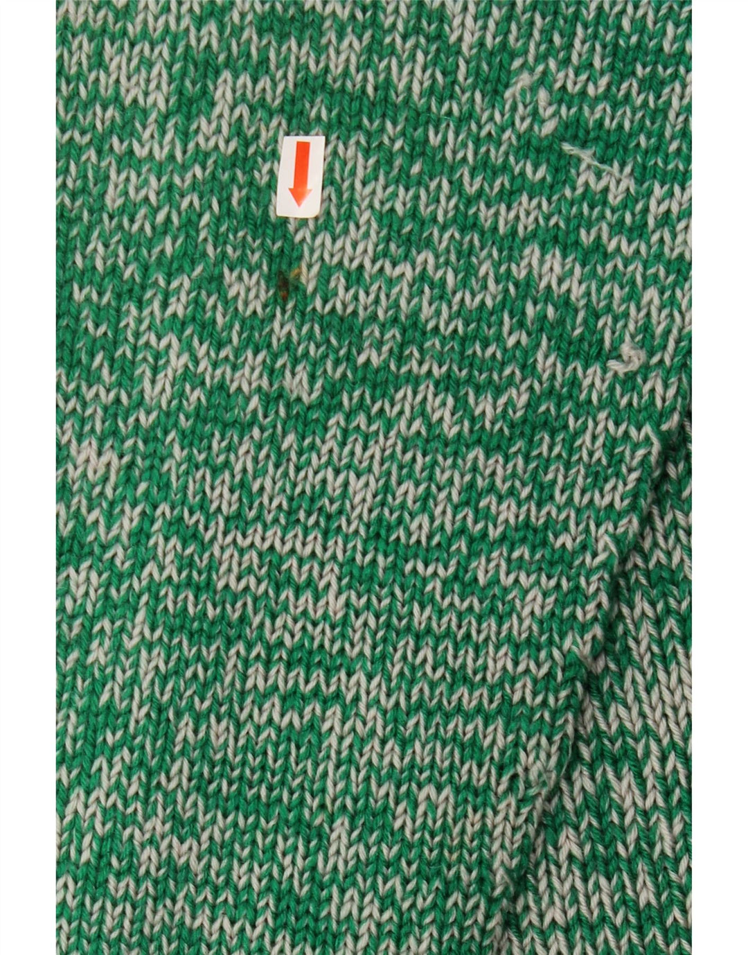 Vintage Damen UK 18 XL Grün meliert