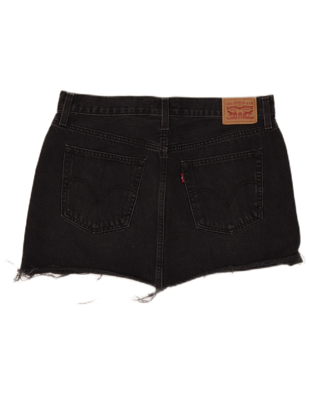 Levi's Damen Jeansrock W31 Mittelschwarze Baumwolle