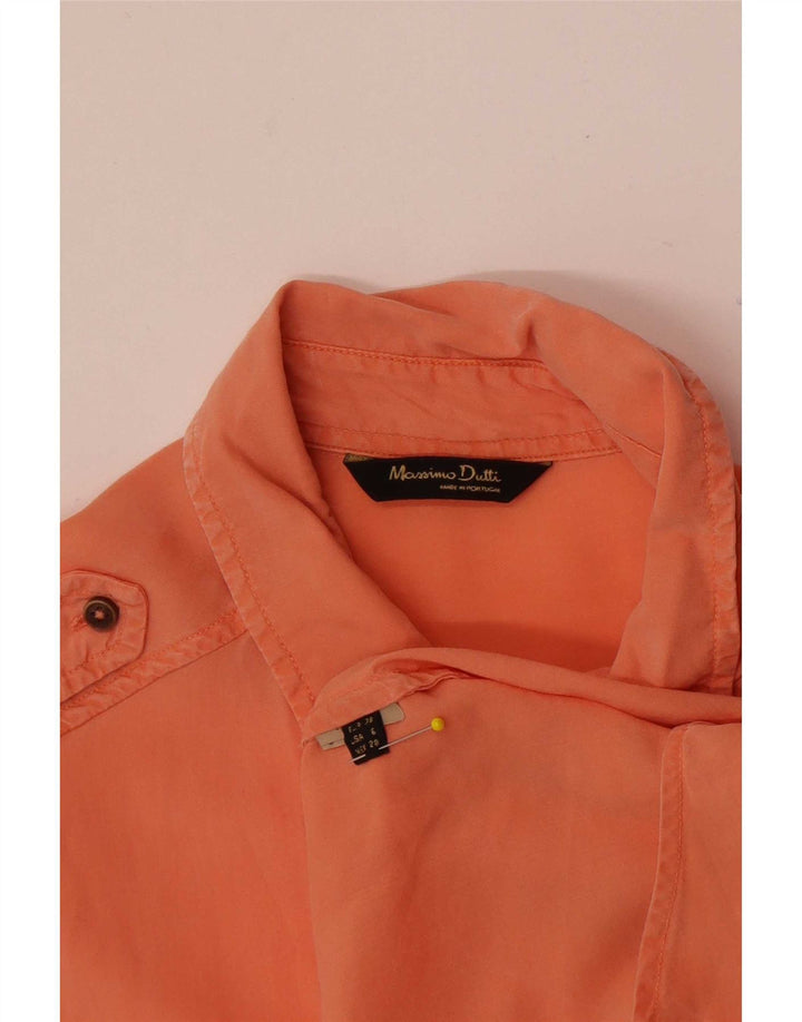 Massimo Dutti Damen-Shirt EU 38 Small Orange