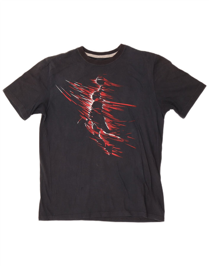 Jordan Herren-T-Shirt mit Grafik, mittelgroß, Schwarz
