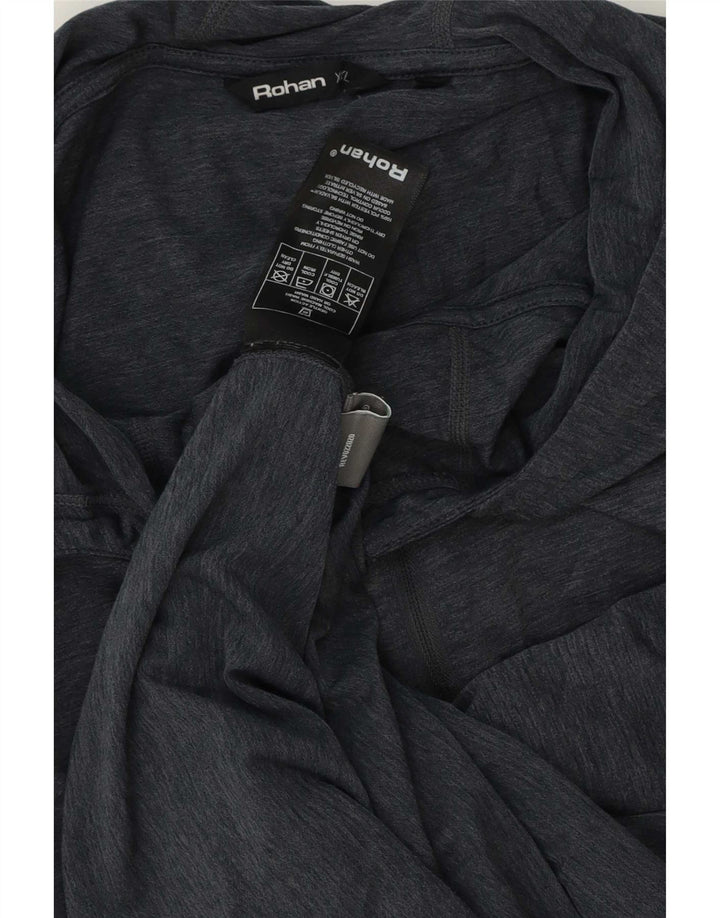 Rohan Herren Kapuzenoberteil Langarm 2XL Grau Polyester