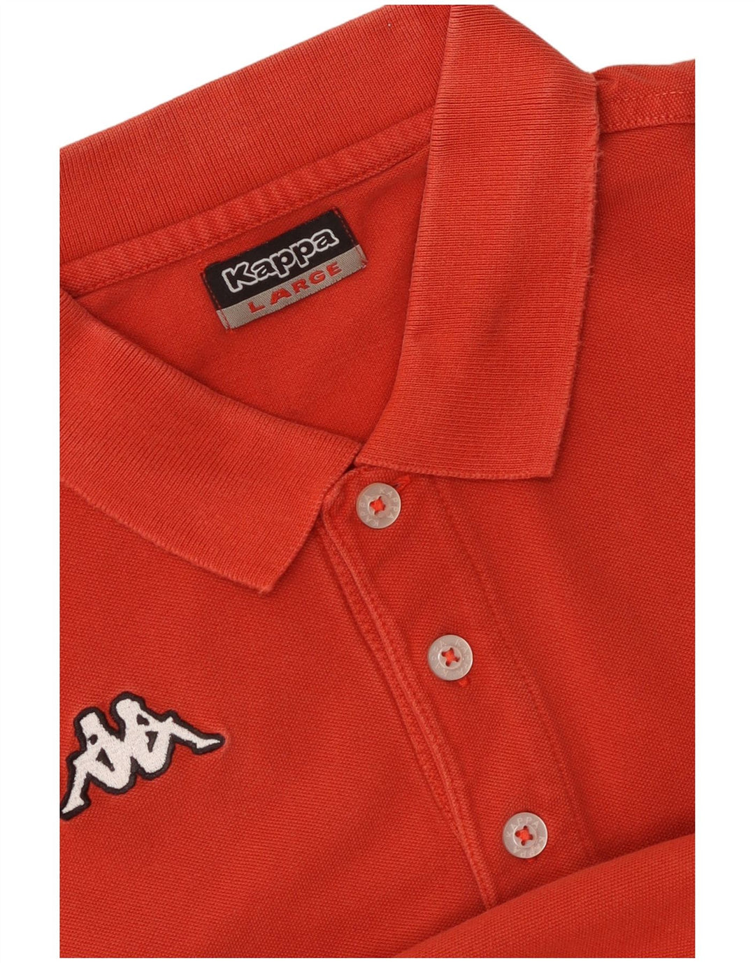 KAPPA Herren Poloshirt Large Rot
