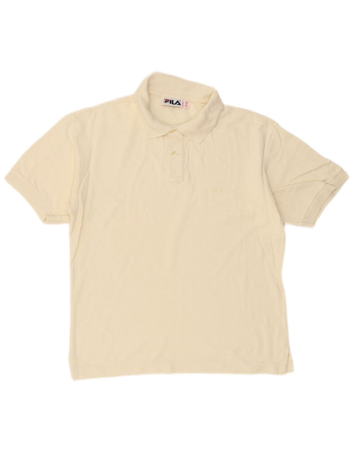 FILA Herren Poloshirt IT 48 Medium Beige