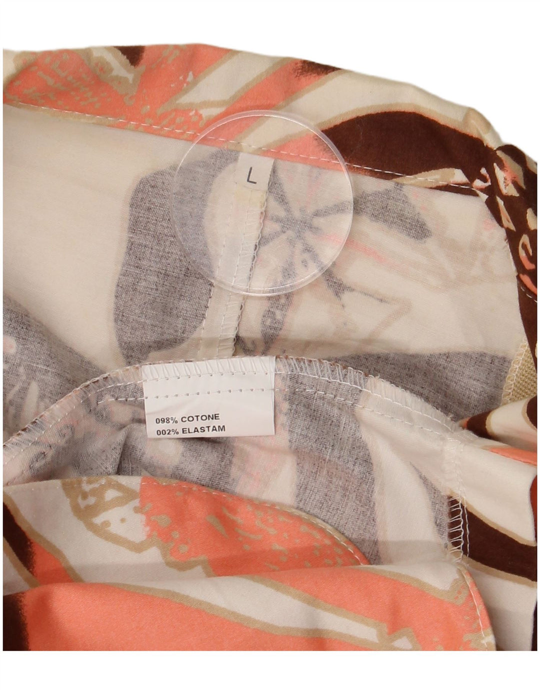 VINTAGE Damen Blazer Jacke UK 14 Großer mehrfarbiger Tierdruck