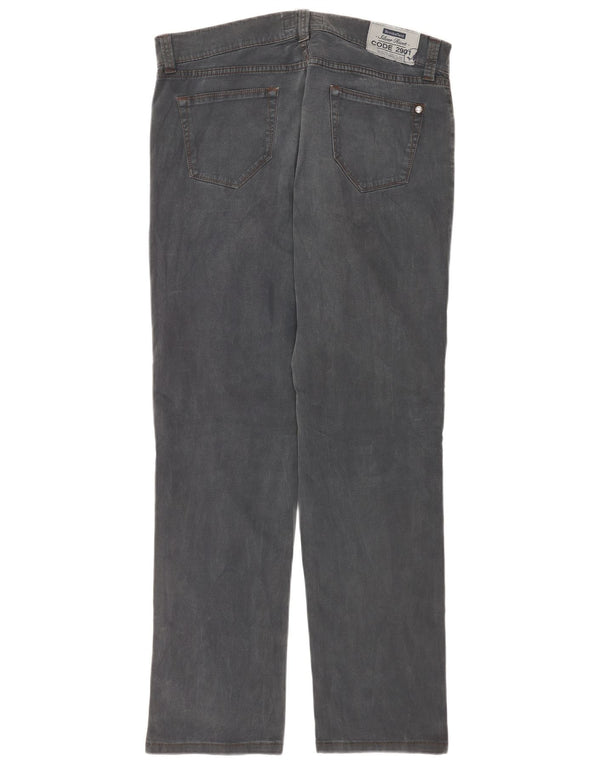 Brooksfield Herren Straight Jeans IT 52 XL W38 L32 Graue Baumwolle