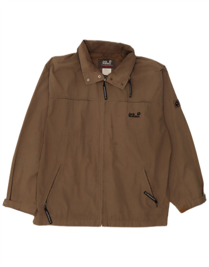 Jack Wolfskin Herren Utility Jacke UK 42 XL Khaki Polyester