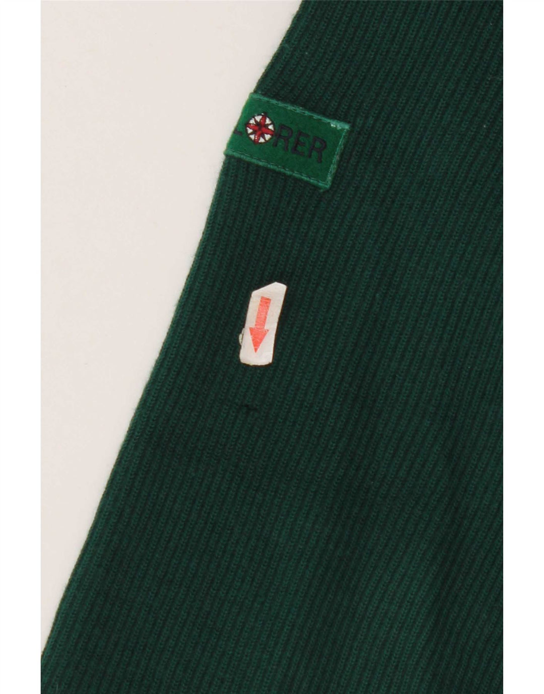 Explorer Herren-Pullover mit Schalkragen, XL, grüne Wolle