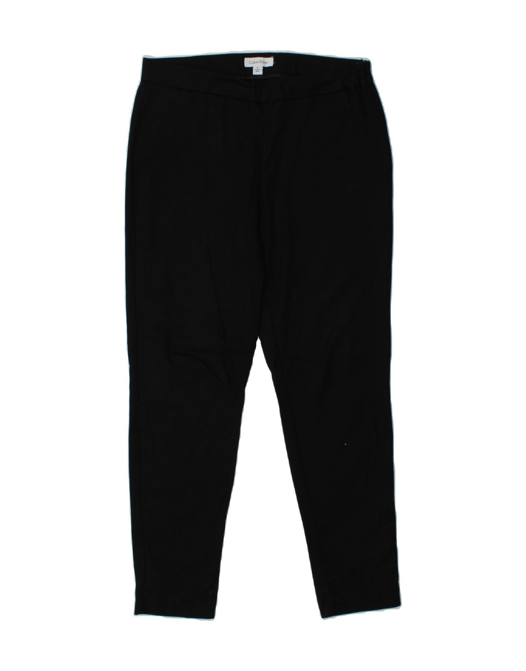 CALVIN KLEIN Womens Slim Casual Trousers US 8 Medium W30 L28 Black Vintage Calvin Klein and Second-Hand Calvin Klein from Messina Hembry 
