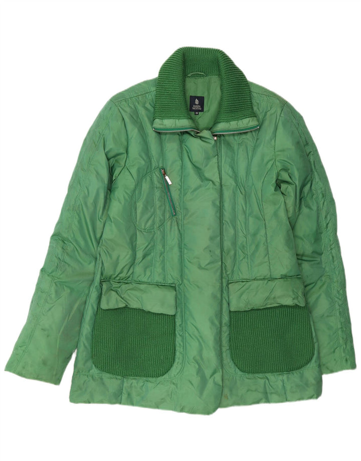 Marina Yachting Damen Wattierte Jacke IT 48 XL Grün Polyamid