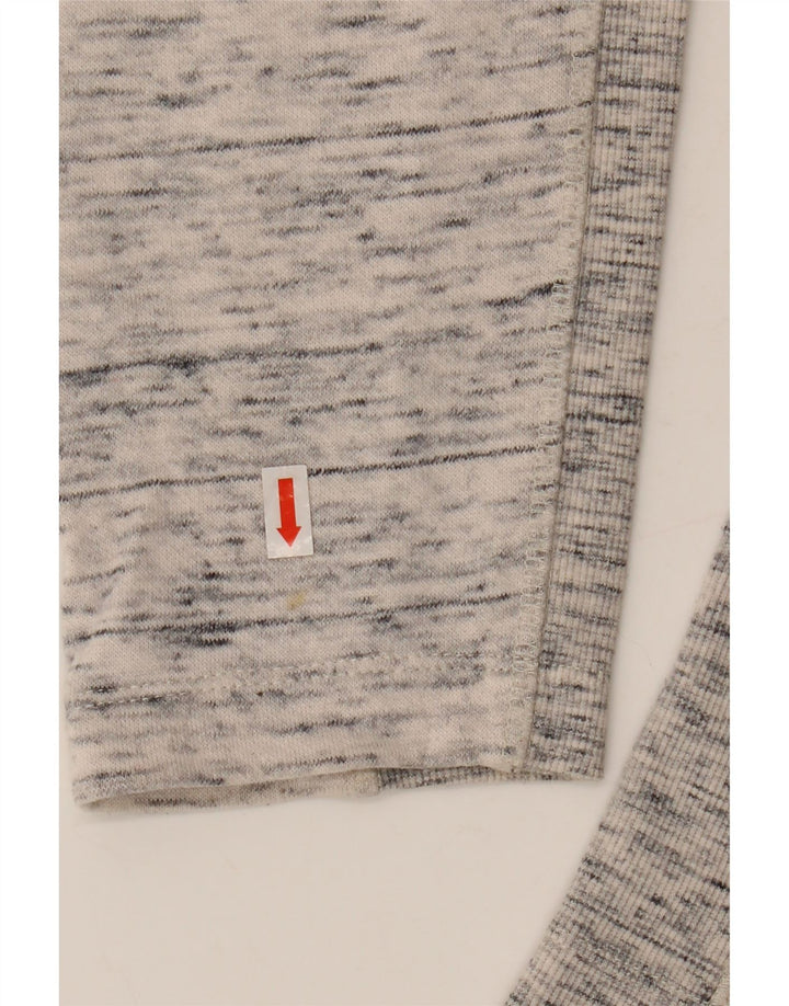 CHAMPION Damen-Kapuzenpullover mit Reißverschluss, UK 18, XL, Grau meliert