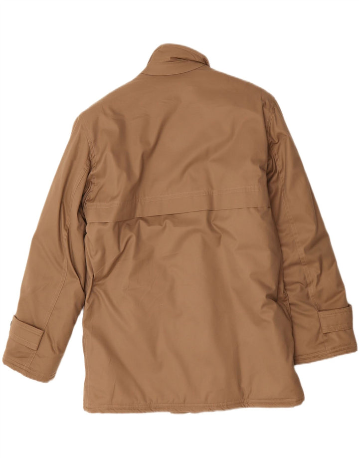Faciba Herren Wattierte Jacke UK 46 3XL Beige Polyamid