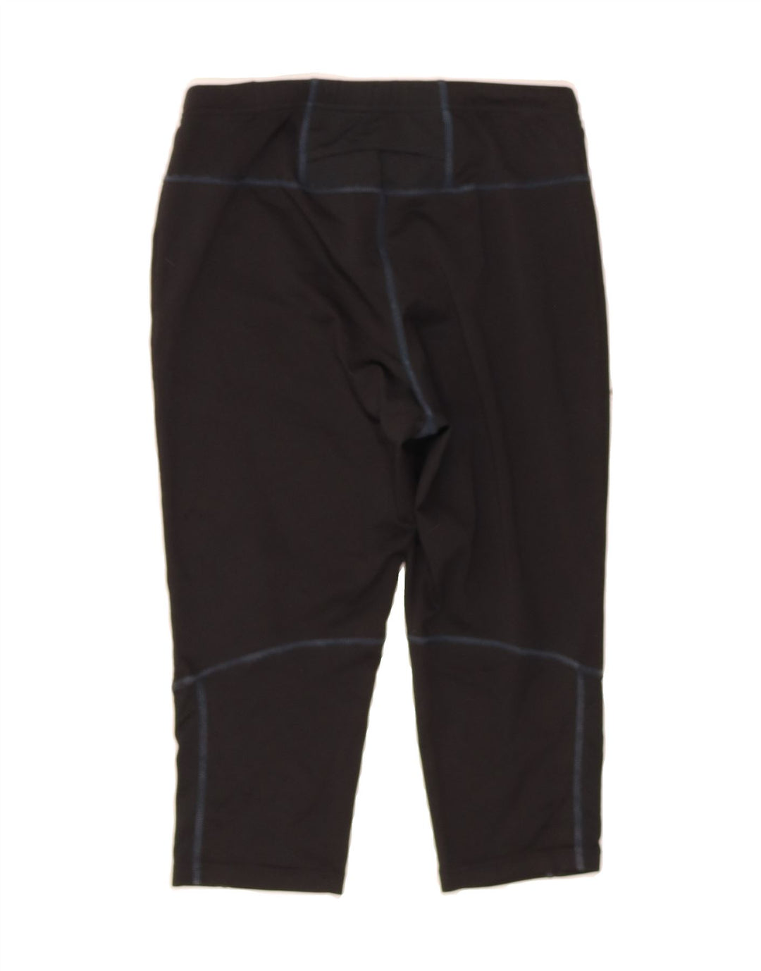 NEW BALANCE Womens Capri Leggings UK 10 Small Black Vintage New Balance and Second-Hand New Balance from Messina Hembry 