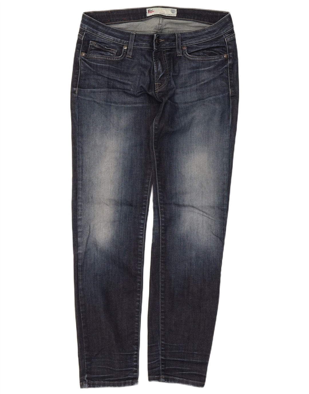 Roy Rogers Damen Slim Jeans W30 L28 Blaue Baumwolle