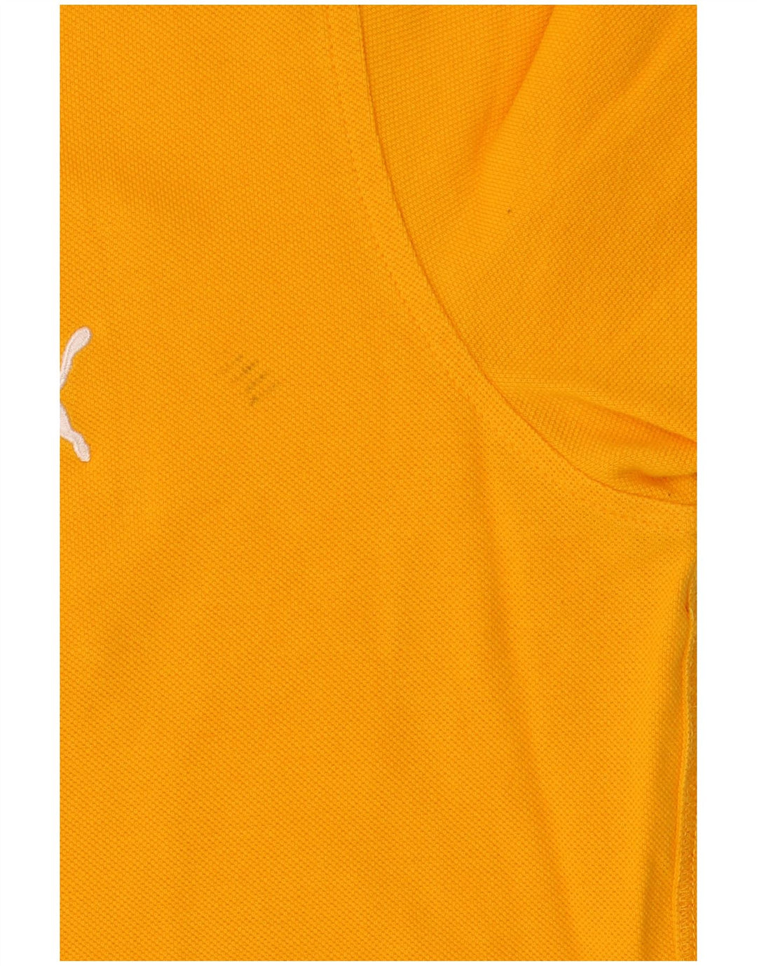 PUMA Mens Polo Shirt Medium Yellow