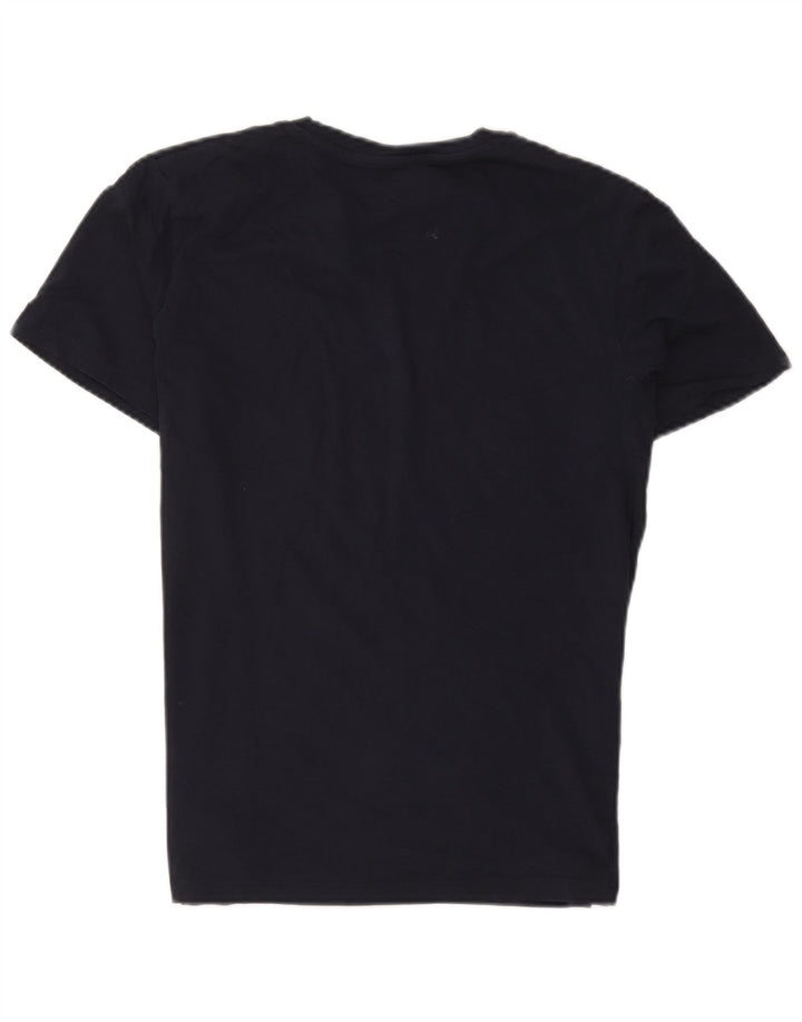 Jack & Jones Herren-T-Shirt mit Grafik, Größe L, Marineblau