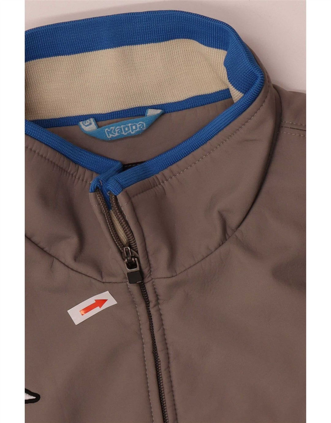 Kappa Herren Bomberjacke UK 42 XL Grau Colourblock Polyester
