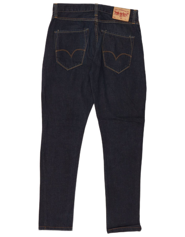 Levi's Damen Skinny Jeans W30 L28 Marineblau Baumwolle