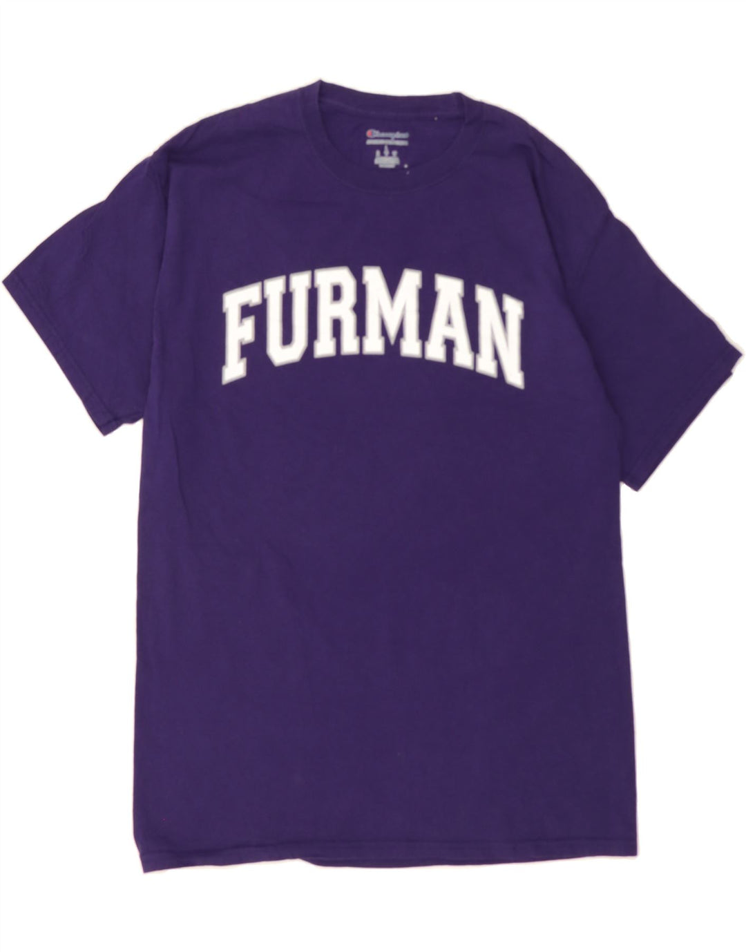 CHAMPION Mens Graphic T-Shirt Top Large Purple Cotton Vintage Champion and Second-Hand Champion from Messina Hembry 
