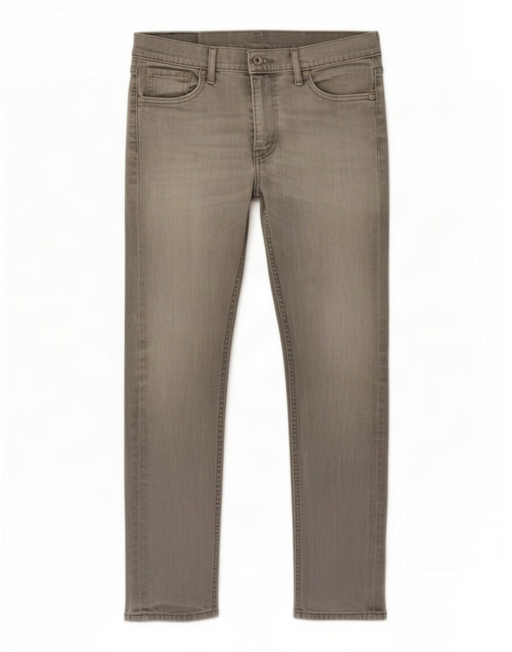 Levi's Herren Slim Jeans W30 L30 Graue Baumwolle