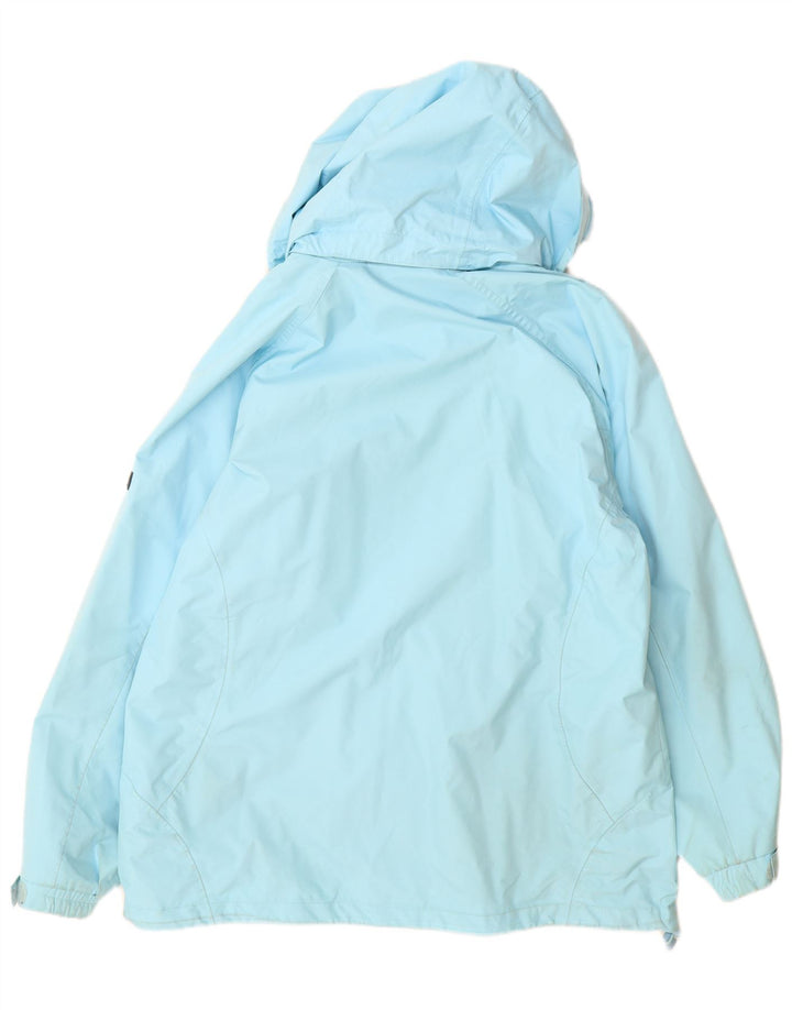Helly Hansen Damen Regenjacke mit Kapuze UK 18 XL Blau Polyester