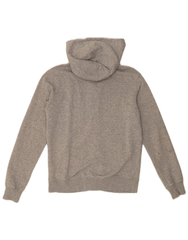 Converse Damen Chuck Taylor Zip Hoodie Pullover UK 10 Small Grau meliert