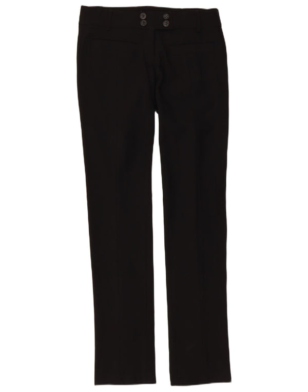Pinko Damen Slim Freizeithose UK 6 XS W30 L32 Schwarze Viskose