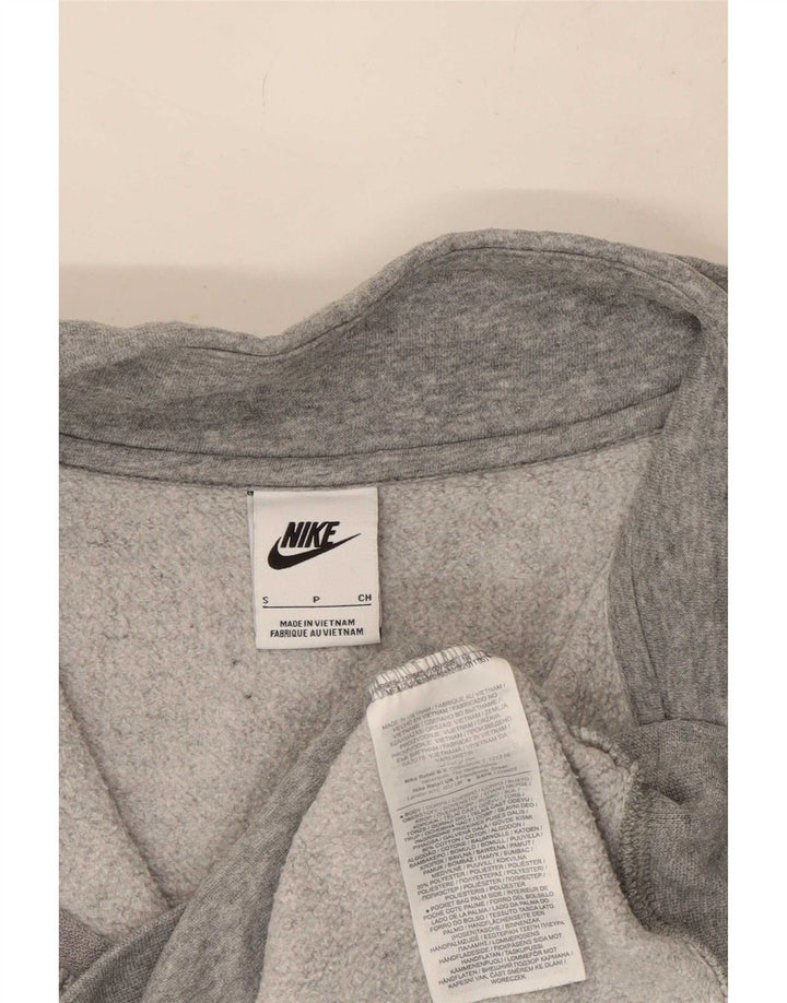 Nike Herren-Trainingsanzug-Oberteil, Jacke, Größe S, Grau, Colourblock-Baumwolle