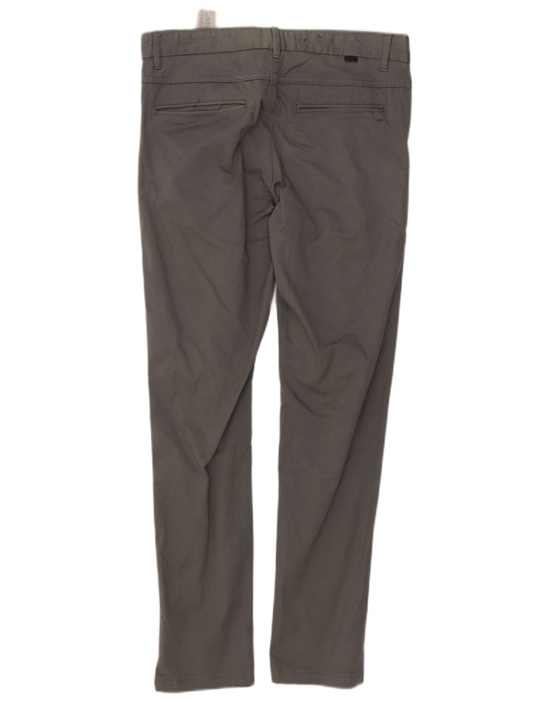 ZARA Herren Slim Chinohose EU 40 Mittel W31 L30 Grau Baumwolle