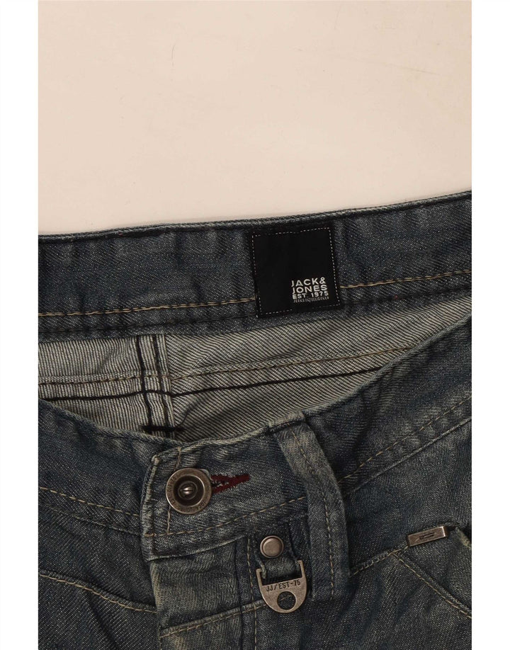 Jack & Jones Herren Straight Jeans W36 L35 Blau