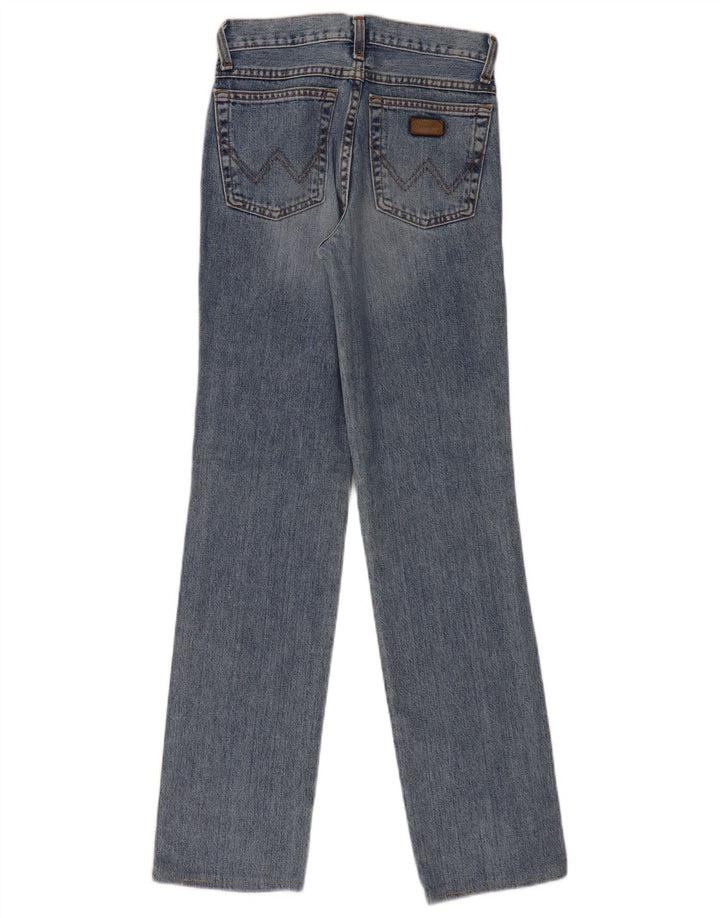 Wrangler Damen-Jeans mit hoher Taille, gerade, W26, L32, Blau