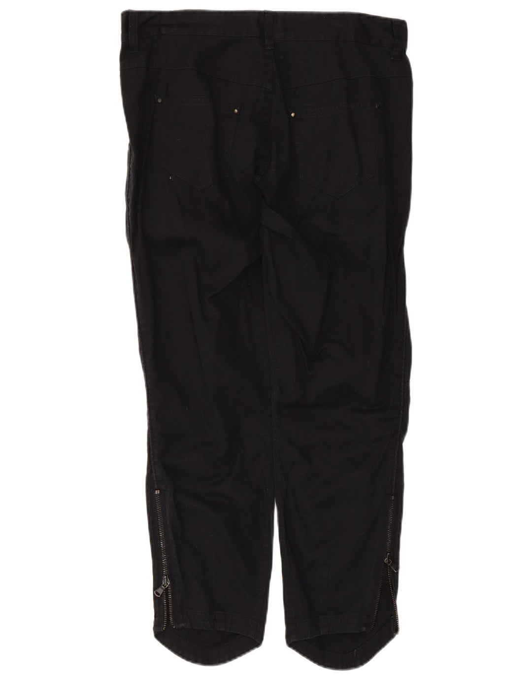 Diesel Damen kurze Hose W32 L25 schwarze Baumwolle