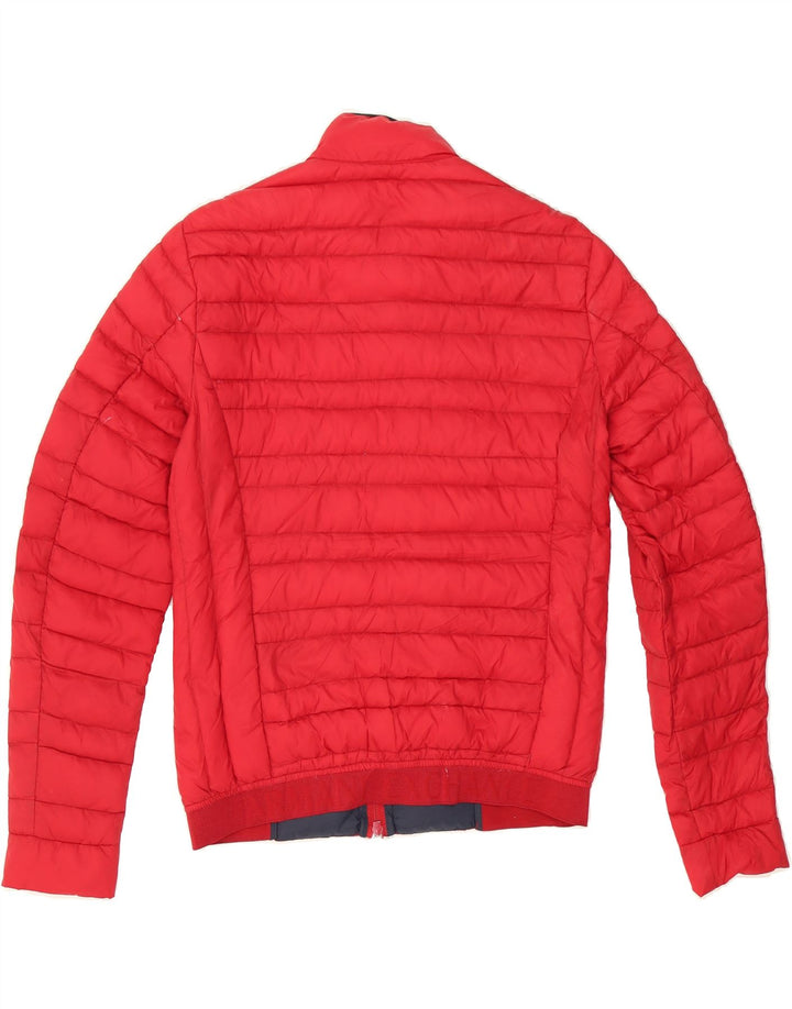 ARMANI EXCHANGE Womens Padded Jacket UK 6 XS Red Polyamide Vintage Armani Exchange and Second-Hand Armani Exchange from Messina Hembry 