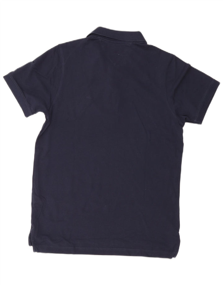 TOMMY HILFIGER Herren Poloshirt Große Marineblaue Baumwolle