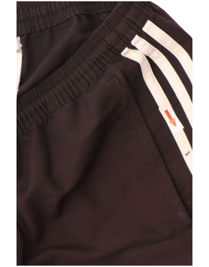 Adidas Sportshorts für Jungen, 11–12 Jahre, schwarzes Polyester