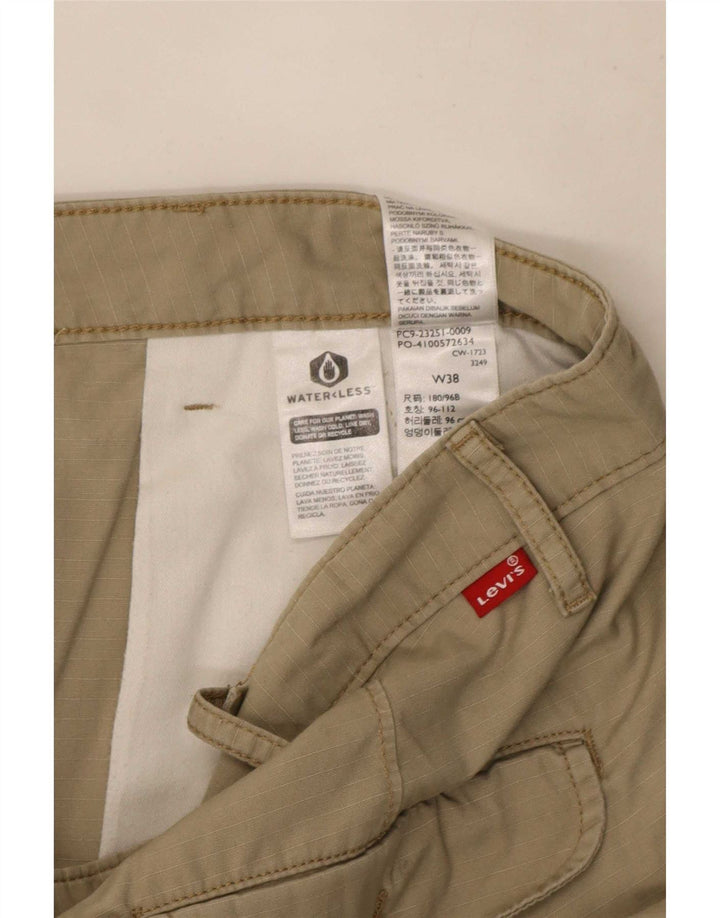 Levi's Herren Cargoshorts W38 XL Beige Baumwolle
