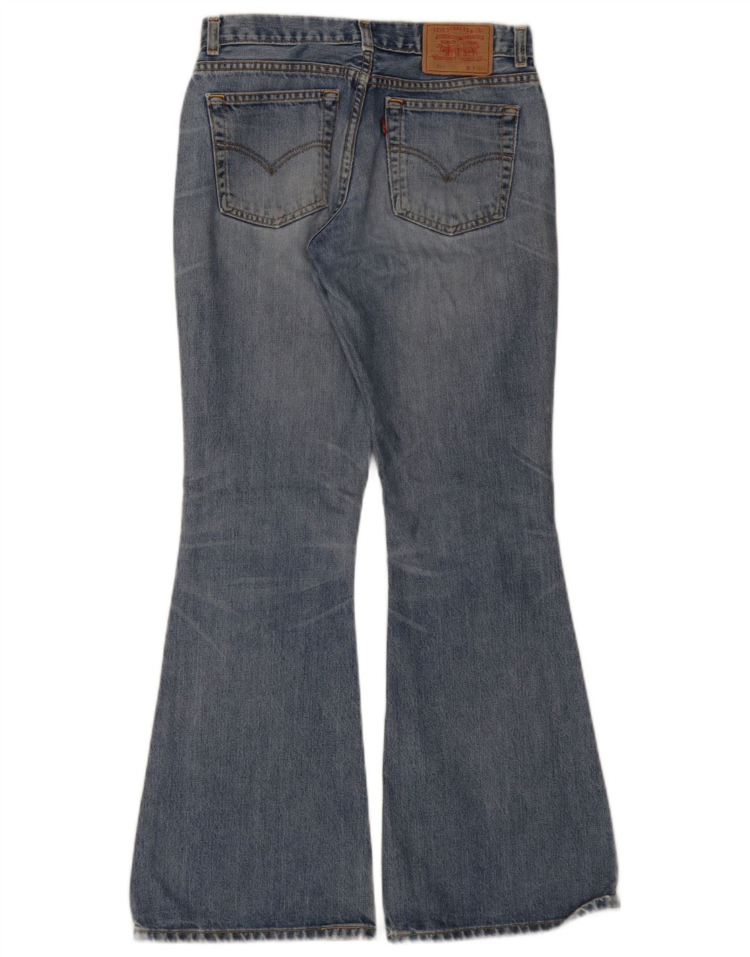 Levi's Herren 544 Bootcut Jeans W30 L34 Blaue Baumwolle