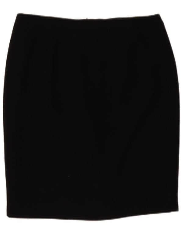 Minuet Damen Bleistiftrock UK 14 Large W32 Schwarz Polyester