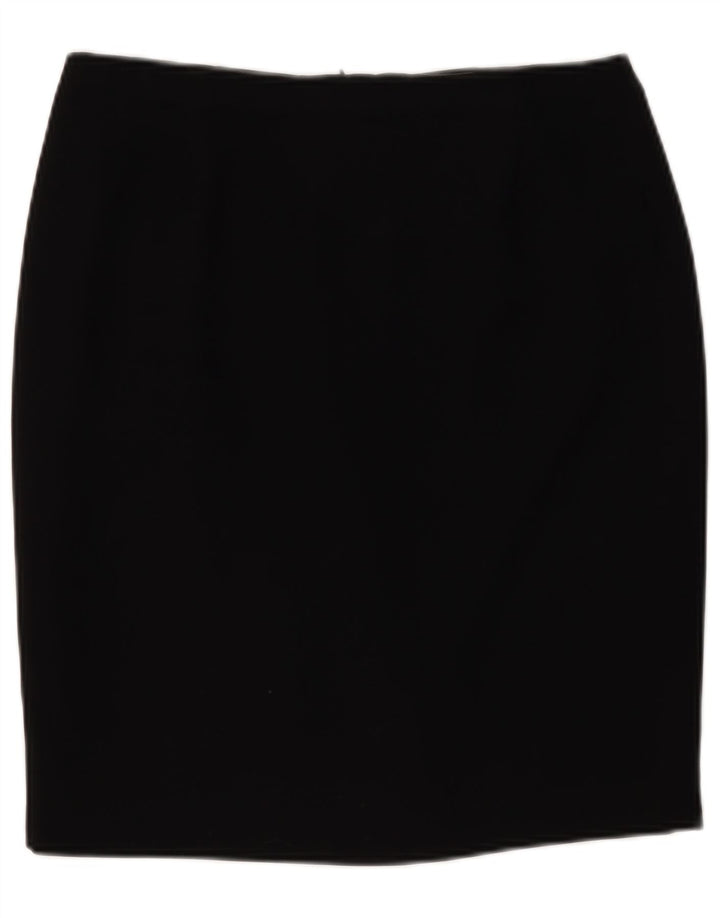 Minuet Damen Bleistiftrock UK 14 Large W32 Schwarz Polyester