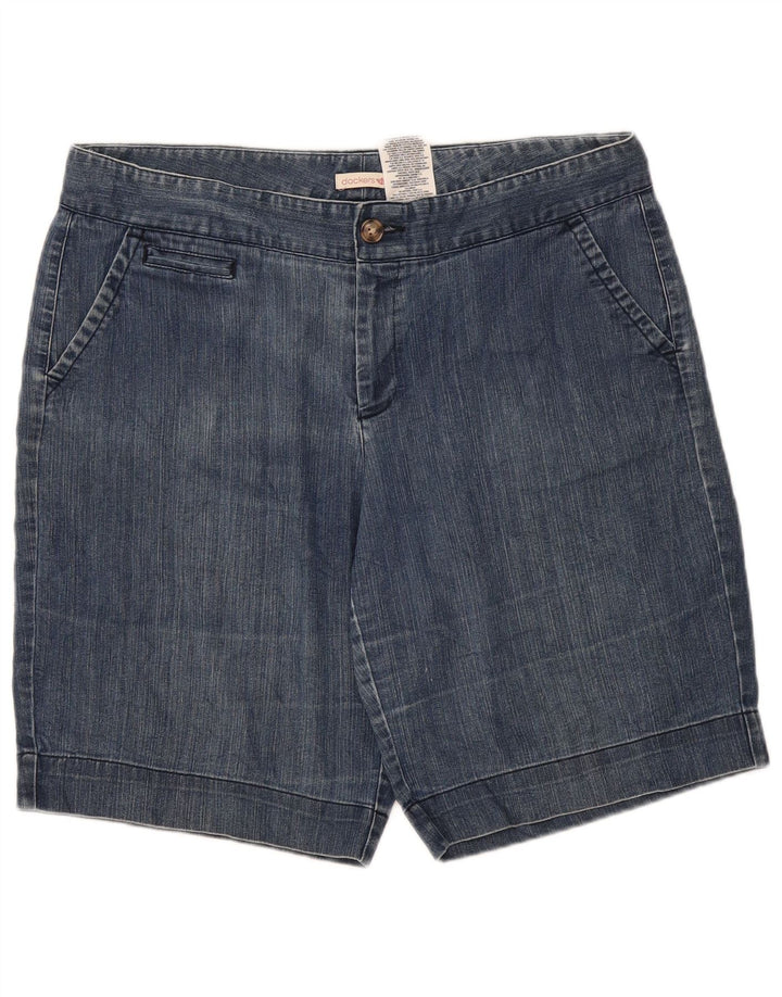 Dockers Damen Jeansshorts US 14 XL W36 Blaue Baumwolle