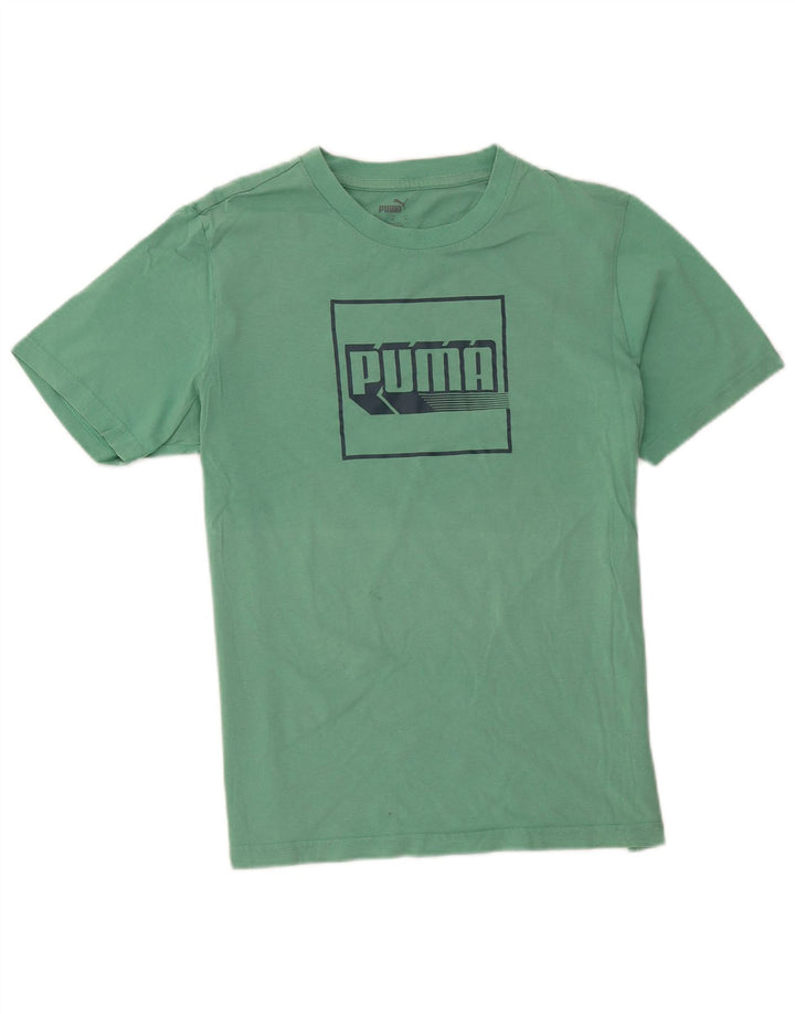 Puma Herren Grafik-T-Shirt aus mitteltürkiser Baumwolle