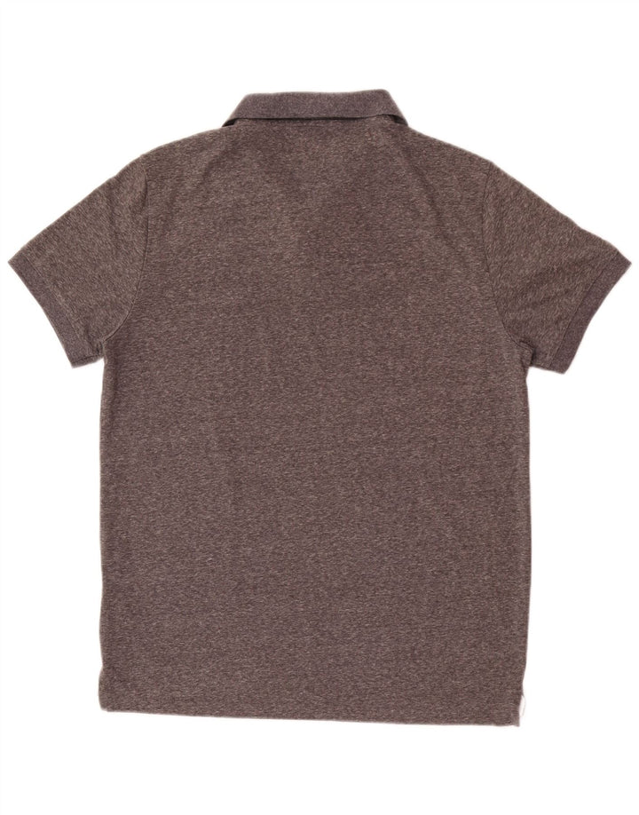Jack Wills Herren-Poloshirt XL, grau geflecktes Polyester