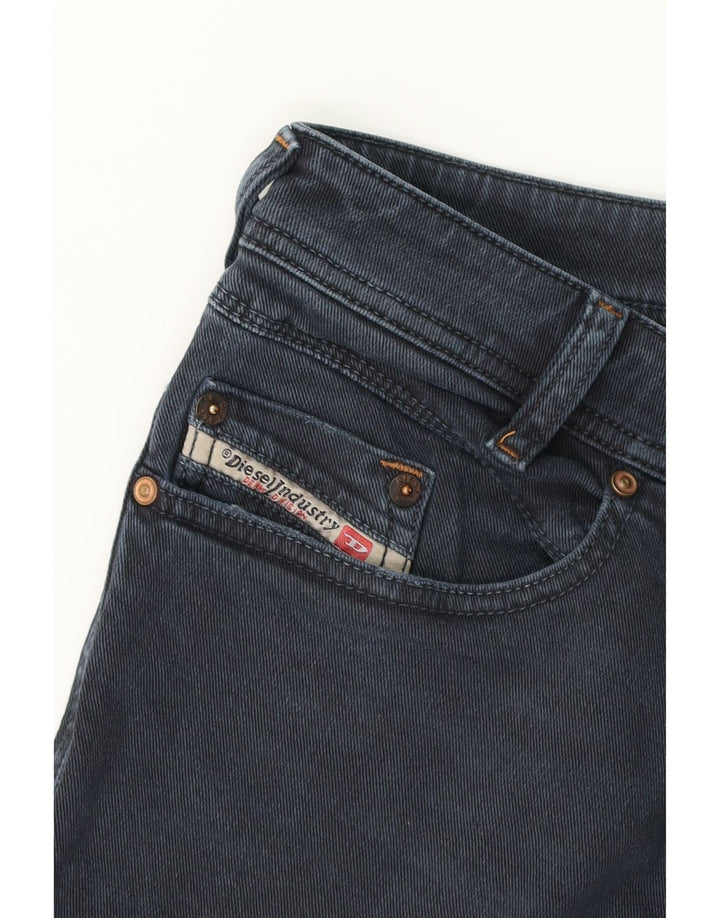 DIESEL Womens Iakop Regular Slim Straight Jeans W29 L30 Black Cotton Vintage Diesel and Second-Hand Diesel from Messina Hembry 