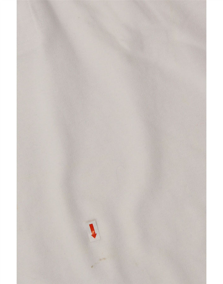 KAPPA Mens Polo Shirt XL White Cotton Vintage Kappa and Second-Hand Kappa from Messina Hembry 