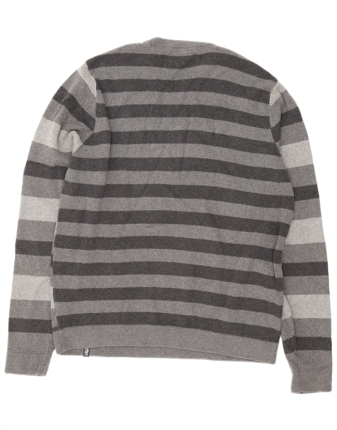 Marks & Spencer Herren-Pullover „Harbor“ mit Rundhalsausschnitt, Blau, Größe L, Grau