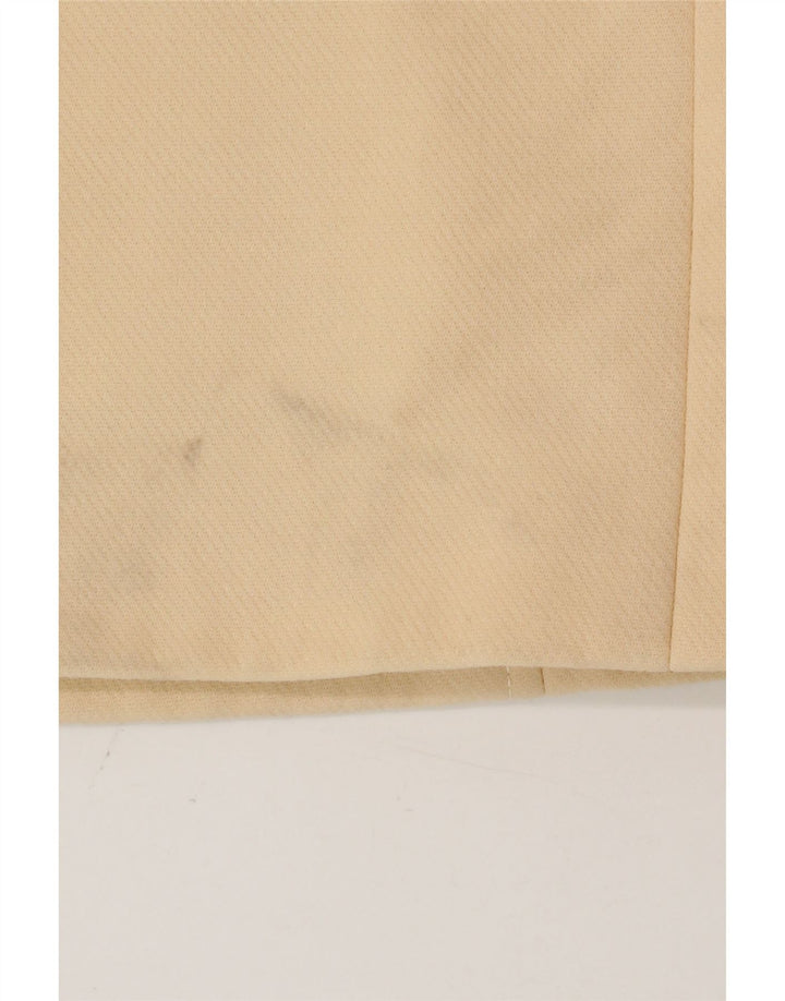 Luisa Spagnoli Damen Mantel IT 44 Medium Off White Polyamid