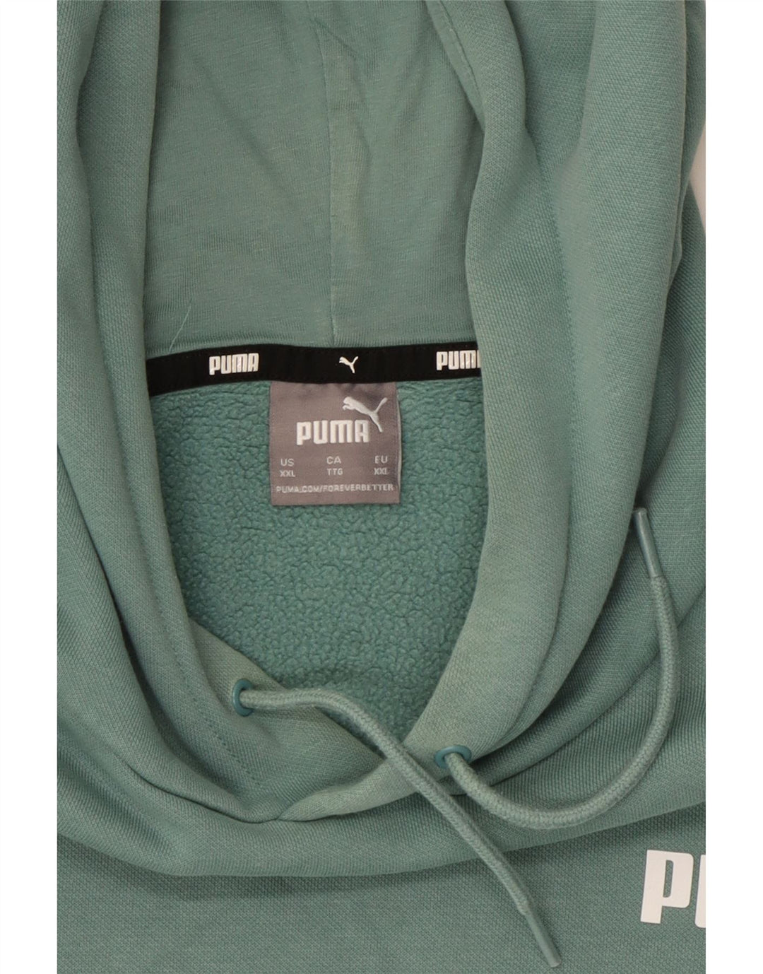 Puma Herren Kapuzenpullover 2XL Blau Baumwolle