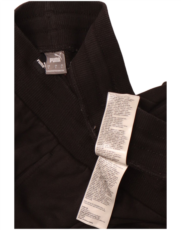 Puma Herren-Trainingshose, Jogginghose, Größe S, Schwarz, Baumwolle