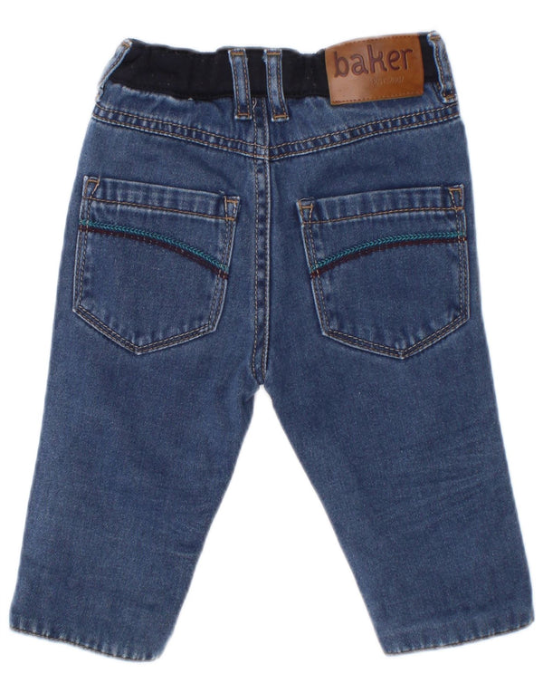 Ted Baker Baby Boys Straight Jeans 6-9 Months W18 L8 Blue Colourblock