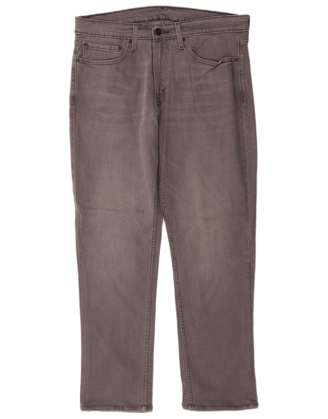 Levi's Herren Slim Jeans W34 L30 Graue Baumwolle
